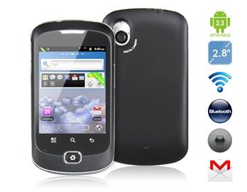 Smartphone 2.8 "Android 2.3.6 MTK6513 650MHz Wi-Fi