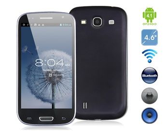 Smartphone i9377 4,6 "Android 4,11 Dual Core 3G Wi-Fi, GPS