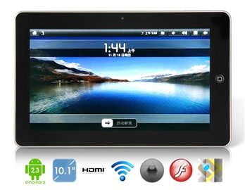 Tablet PC 10.1 "Android 2.3 com Wi-Fi, saída HDMI, GPS,