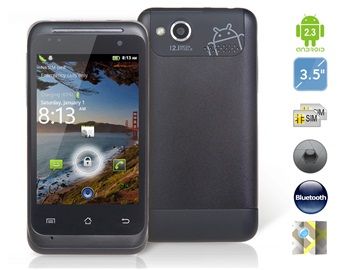 Smartphone MTK6513 3.5 Android 2.3.6 Wi-Fi,GPS, câmera dupla