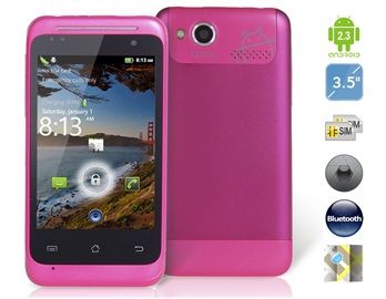 Smartphone MTK6513 com Wi-Fi, GPS, câmera dupla